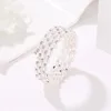 Strand Miuoxion Gros Mode Doux Bijoux Quatre Couches Perle Enroulé Spirale Bracelet Pour Les Femmes De Luxe Namour Charme Cadeau De Noël