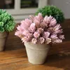 装飾的な花人工植物盆栽シミュレーションプラスチック製の花の木の鍋飾りホームルームテーブルオフィスデスクガーデンアウトドアデコレーション