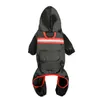 Psa odzież odblaskowa płaszcz przeciwdeszczowy koty psy Workluzy Waterproof Jacket Outdoor Puppy Sweter z brzegiem