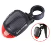 s Rear Bicycle Lamp Cycling Safety Solar Power Energy Taillight Rechargeable Usb 2led Bike Accessories Warning Light 0202