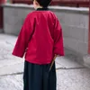 Ensembles de vêtements Costumes traditionnels chinois Hanfu pour garçons ancien rétro Tang année costume danse Cheongsam Kimono enfant en bas âge tissu