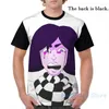 Мужские рубашки T Kokichi Ouma Frying Men Shirt Womer