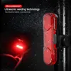 Lights USB Rechargable LED Bike Rear Lamp Safety Warning Saddle MTB Bicycle Taillight Night Riding Back Torch 0202