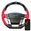 Toyota Reiz Mark X 진짜 탄소 섬유 스티어링 휠 용 자동 부품 조향 시스템 휠