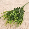 Fleurs décoratives sablage artificiel Eucalyptus eau herbe plastique fausse plante maison mariage jardin balcon extérieur pour bonsaï bricolage