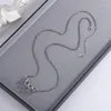 Chaînes VENTFILLE 925 argent Sterling ADN torsadé spirale collier pour femmes personnalité à la mode fête cadeaux bijoux 2023 goutte