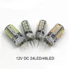 Ampoules LED G4 Bb Mini maïs Dc12V Ac/Dc12V 220V 24Led/48Led/64Led blanc froid/chaud 1W peut remplacer les lumières halogènes 10W Light Dhoga