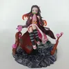 Action Figurines Demon Slayer Kamado Anime Nezuko PVC Kimetsu no Yaiba Statue Adulte Collection Modèle Poupée Cadeau 230203