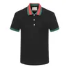 2023 été Designer polos hommes luxe Polos décontracté hommes t-shirt homme mode serpent abeille lettre imprimer broderie t-shirts M-3XL