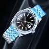 Met originele doos 36 mm 41 mm heren horloges automatische beweging roestvrij staal horloges vrouwen 2813 mechanisch horloge waterdichte lichtgevende polshorloges Montre de Luxe 55