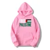 Felpe con cappuccio da uomo Felpe con bandiera dello stato di Palestina Divertente con cappuccio da uomo Moda semplice in pile Morbido basic maschile Casual Hip Hop Streetwear 230202