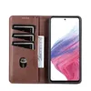 Étuis portefeuille en cuir PU classiques pour Iphone 15 14 Plus Pro Max 13 12 11 X XS XR 8 7 Luxe Business Antichoc Titulaire de la fente pour carte de crédit Suck Fermeture magnétique Flip Cover