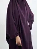 Etnische kleding vrouwen moslim hijab jurk eid gebedskleding jilbab abaya long khimar volledige dekking ramadan jurk abayas islamitische kleding niqab