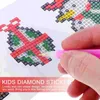 Anklets Christmas Sticker Home Decals Kids DIY Resin Educational