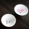 magic sakura sake cup