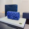 5A Luxurys مصممين أكياس الكتف جودة حقائب اليد عالية C Fashion Women Crossbody Handbag Cowboy Chain CF Bag Bag Bag Totes Ladies Wallet with Logo