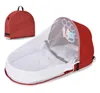 2023 Sleeping Baby Bed Culle Neonati Nido Letti da viaggio Pieghevole Babynest Zanzariera Culla Infantile Cestino per dormire per 0-24 mesi