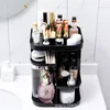 Storage Boxes Rotatable Makeup Organizers Cosmetic Rack Jewelry Container Make Up Case Holder Table Dresser Transparent Box