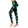 Damesbroek St. Patricks Day Print High Taille Yoga Biker Shorts Bodysuit voor vrouwen Bulift Leggings Medium