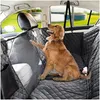 Capas de assento de carro de cachorro Pet Mat Anti-Dirty Pergunta Transportador de capa à prova d'água Hammock Back Protector Segurança para cães