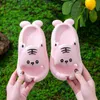 Summer Cartoon Children's s Animals Tiger Prints Shoes Comfortable Breathable Non-slip Home Toddlers Soft Slipper Kids