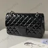 CC Bag Designer блестящие патентные кожа