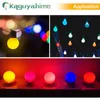 Kaguyahime 5/10pcs LED E14 E27 3W lampadina a colori luce rossa verde blu caldo giallo arancione rosa viola decorazione lampada a risparmio energetico