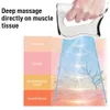 healthy gadgets handheld body Vibration Massager Gun NMES Micro Current Hyperblade Muscle Fascia Massage Knife