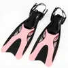 Pinne Pinne per immersioni subacquee professionali Scarpe da nuoto regolabili per adulti Silicone Lungo sommergibile Snorkeling Piede Monopinna Pinne da immersione 230203