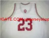 Vintage #23 Eric Gordon Hoosiers Jersey Size S-4xl 5xl Custom Qualquer Nome N￺mero Jersey