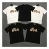 2021 Heren Dames Palm Ontwerpers Angel T-shirts Voor Heren Palms Tops Luxe Letter Borduurwerk T-shirts Kleding Korte Engelen Mouwen T-shirt Zomer Mode