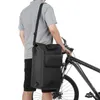 Panniers S 3in1 Sacoche de vélo étanche Sac à dos arrière pour vélo Sac à dos pour vélo en plein air avec compartiment pour ordinateur portable 0201