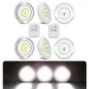 Dimmable 3W 코브 램프 LED 야간 조명 원격 제어 옷장 조명 스위치 푸시 버튼 계단 부엌 욕실