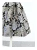 Skirts 2023 Spring Fall Women High Waisted Dobby Floral Ball Gown Skirt Woman Clothes Vintage Flower Jacquard