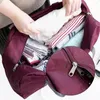 Duffel Bags 2023 Nylon Foldable Travel Unisex Large Capacity Luggage Bag Women Handbag White Letter Series Print