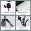 Flash Heads LED Pography Video Light Panel Lighting Po Studio Lamp Kit With Tripod Stand RGB Filters For Shoot Live Youbube Streaming