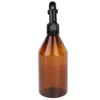 زجاجة التخزين تثير رذاذ 300 مل غنائية ضباب قابلة لإعادة الاستخدام زجاجة بنية طويلة الأمد محمولة للعينات سائل النساء