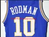 Niestandardowe mężczyźni Młodzież Kobiety Vintage Dennis Rodman #10 Oklahoma Savages Basketball Jersey S-4xl 5xl