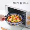 Bols polonais poignée en céramique bol ménage four micro-ondes spécial soupe binaurale instantanée nouilles vaisselle plateau de cuisson