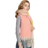 Schals Winter Bunte Kaschmir Schal Für Frauen Lange Schal Und Wraps Weibliche Dicke Decke Warme Pashmina Poncho Bufanda Echarpe Femme