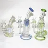 Recycleur Bangs en verre Bongs de 14 mm Femelle Huile de gréement d'huile de tampon