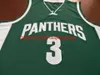 Maglia da basket Rare Green Pantherss # 3 A.Davis College taglia S-4XL 5XL personalizzata qualsiasi nome numero maglia