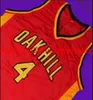 Custom Men Youth women Vintage #4 OAK HILL RAJON RONDO HIGH SCHOOL basketball Jersey Size S-4XL 5XL or custom any name or number jersey