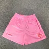 Heren shorts inaka power mannen dames klassieke sportschool training mesh één laag modeontwerp 230203