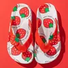 Slipper Cute Cartoon Fruit Sofe Sole Buty plażowe Flip Flops Dzieci Summer Toddlers Baby Boy Girl Niepoślizg Sandalias