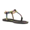 Sandaletler Yaz Düz Kadınlar Flip Flips Sıradan Ayak Bilek Düzleri Ayakkabı Kadın Artı Boyut 37-42 Rahat Kadın Plajı