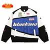 Kurtki męskie liter streetwear druk motocykl mężczyzn chaquetas hombre hip hop vintage bawełniane pary sprężyna baseball unisex płaszcz 230203