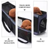 Honden Auto -stoel Covers Carrier Pet Cat Travel Dogs Outdoor Portable Handtas Puppydragers Turn Crate Front Premium Storage Mesh Summer Kitten