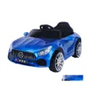 Electric/RC Electric/Rc Car 2022 Children Simation 1 4 Kids Ride On Toys Double Door Child 2.4G Bluetooth Remote Control T221214 Drop Delivery G Dhswd 240315