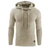 Heren Hoodies Sweatshirts Bolubao Mens Plaid Solid Color Hooded Sweatshirt Tracksak Casual Sportswear American Style Trendy Brand Male 230202